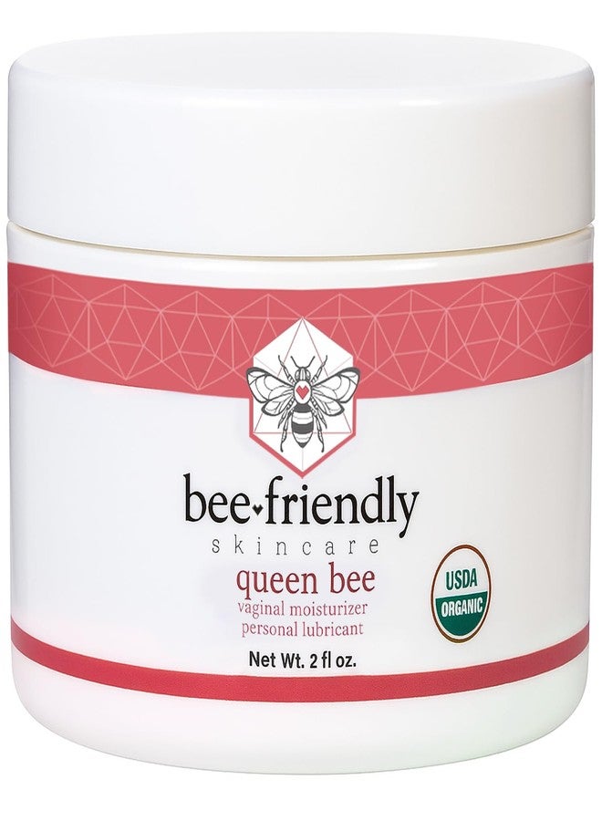 BeeFriendly Organic Vaginal Moisturizer, USDA Certified, Natural Vulva Cream For Dryness, Itching, Irritation, Redness, Chafing Of Vagina Due To Menopause & Thinning 2 oz - Image 1
